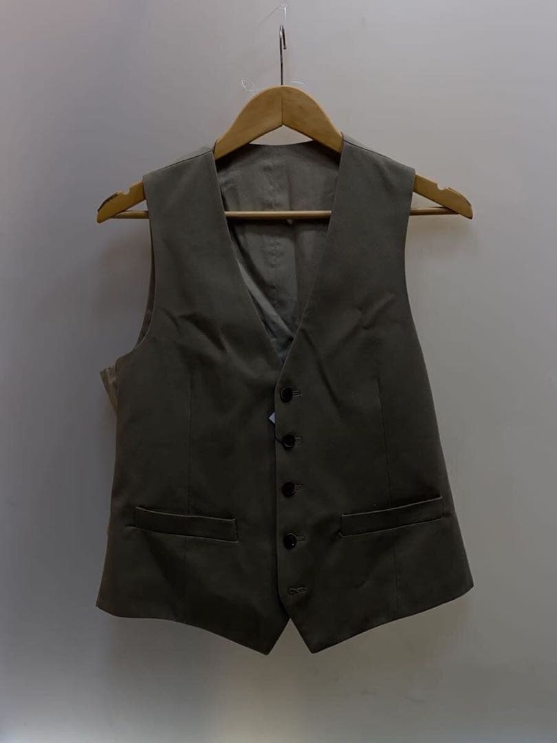 LARDINI ベージュコットン3ピースセットアップ　スーツ　サイズ46