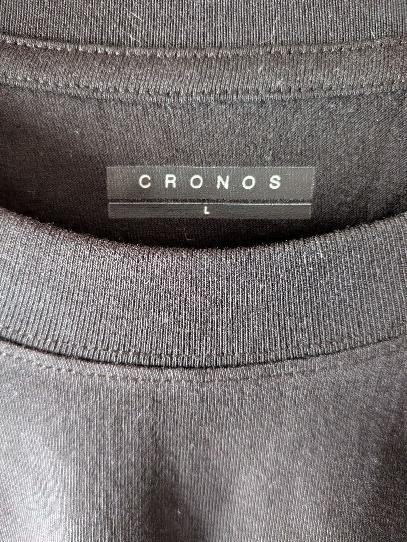 CRONOS ブラック Tシャツ Lサイズ