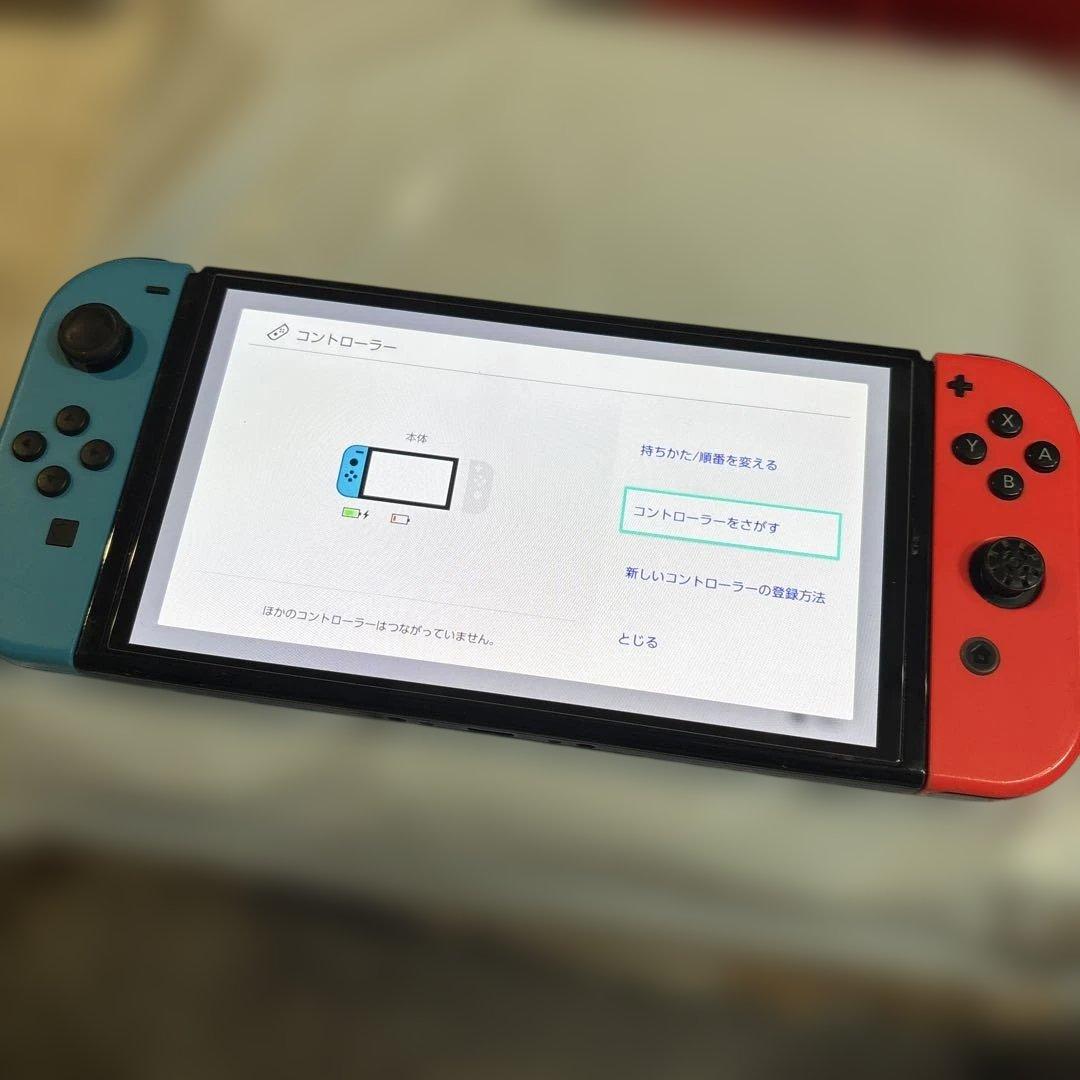 Nintendo Switch ジャンク品　保護シールあり