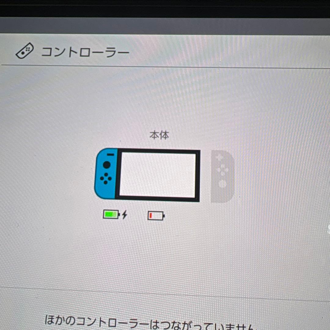 Nintendo Switch ジャンク品　保護シールあり