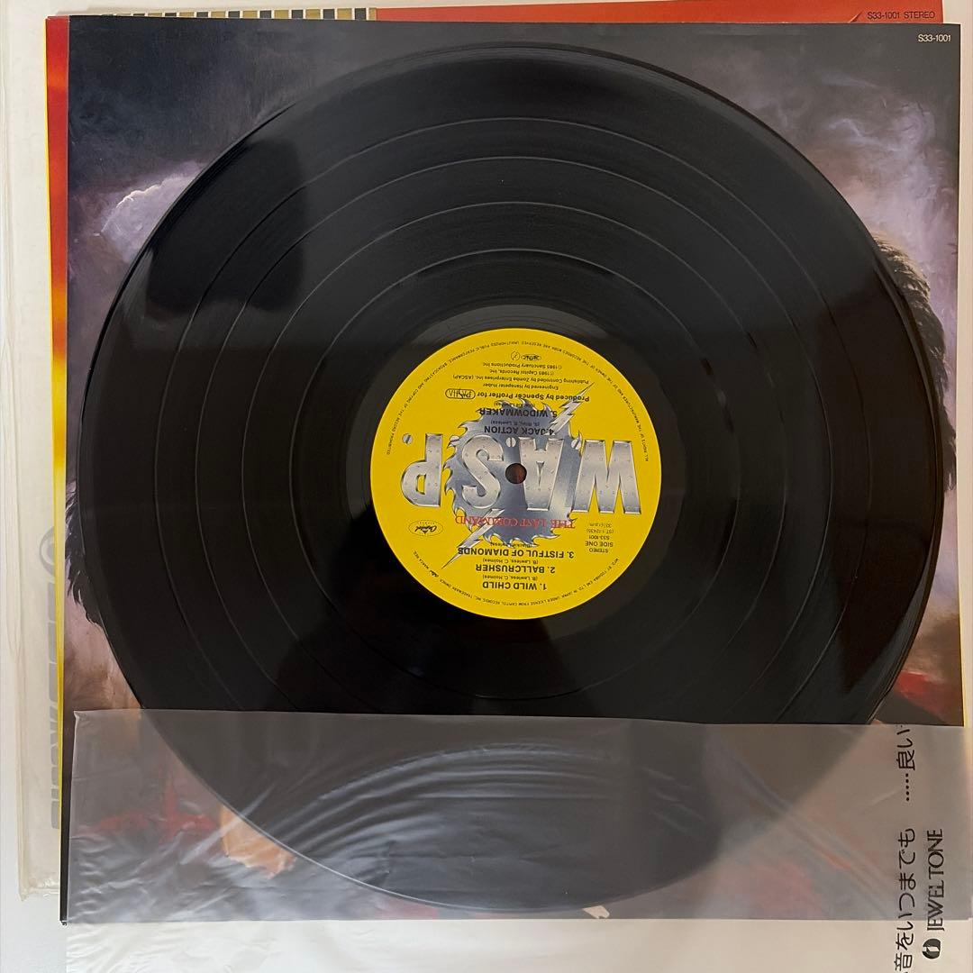 W.A.S.P. / ザ・ラスト・コマンド 帯付き LP レコード