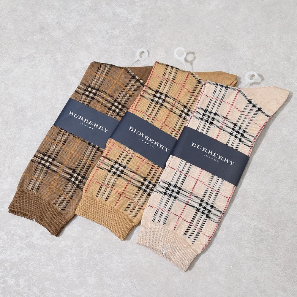 y2k 平成ギャル バーバリー BURBERRY ノバチェック ハイソックス
