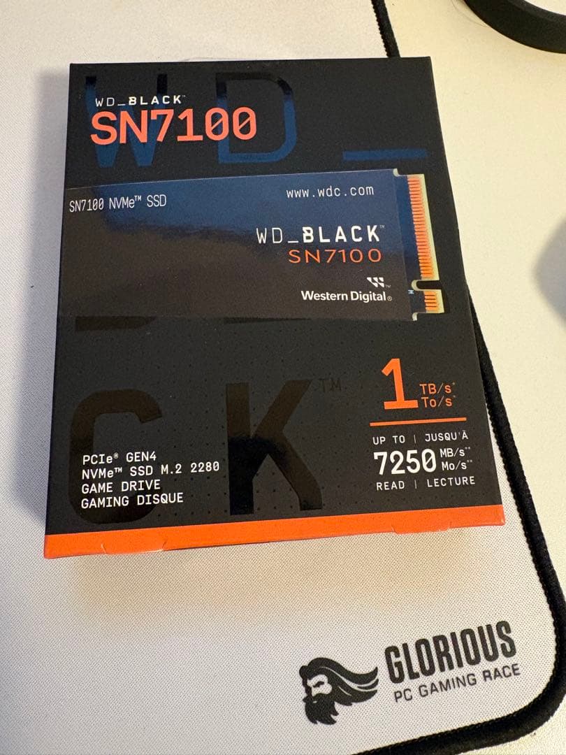 未開封国内正規品 WD_BLACK SN7100 1TB WDS100T4X0E