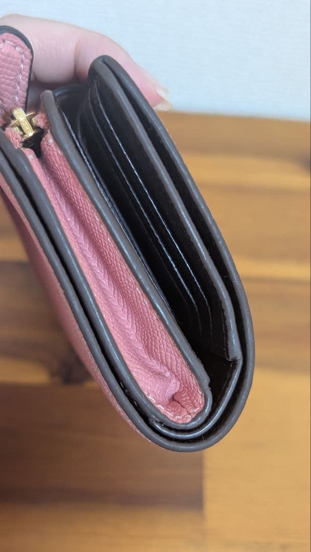COACH 二つ折り財布 ピンク