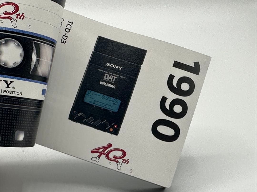 SONY AHF60 ウォークマン40周年記念　メモリアルブック