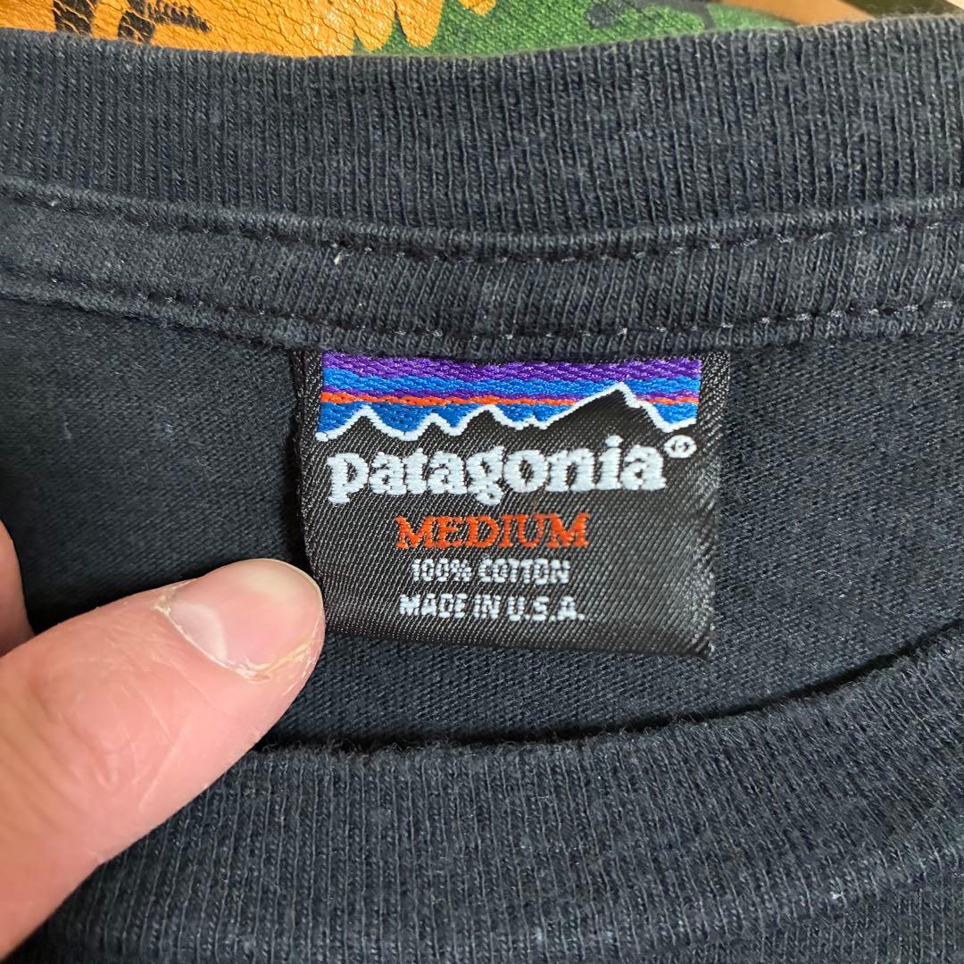 希少　patagonia Tシャツ　絶滅危惧種　USA製