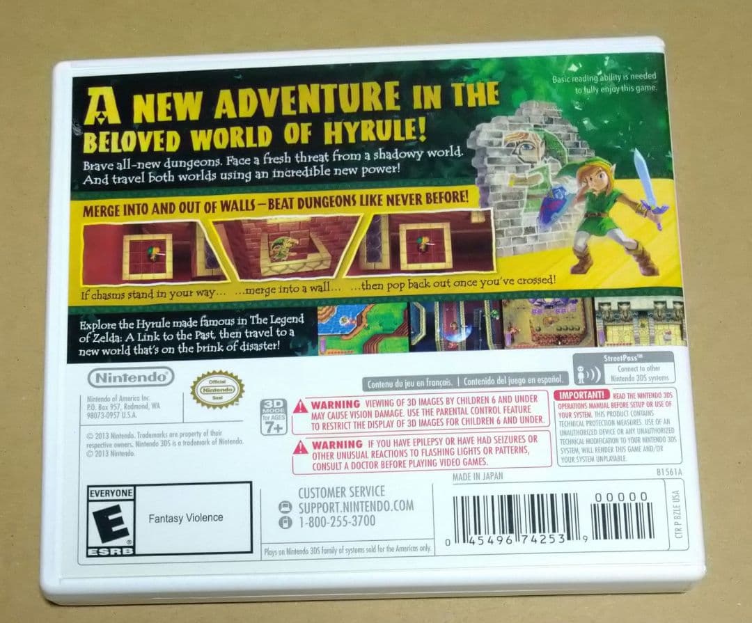 【北米版、良品】ゼルダの伝説 神々のトライフォース2 3DS