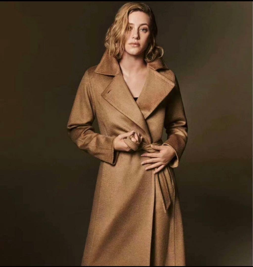 極美品　MAX MARA マニュエラコート　ベージュ40