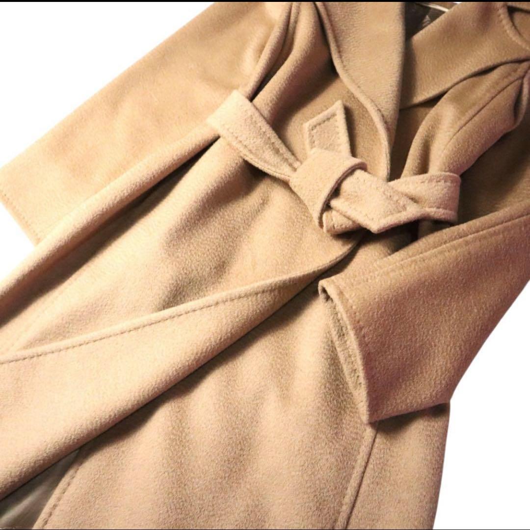 極美品　MAX MARA マニュエラコート　ベージュ40
