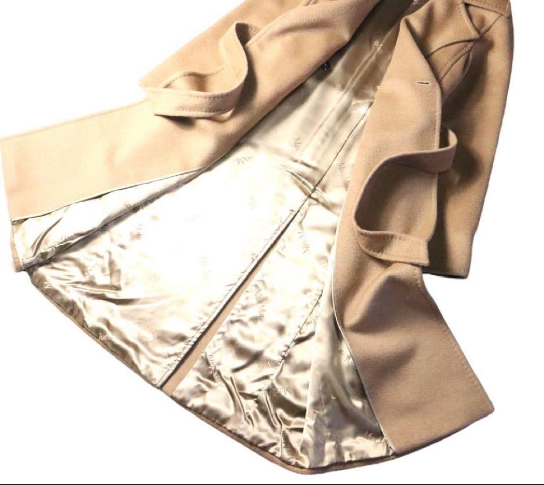 極美品　MAX MARA マニュエラコート　ベージュ40