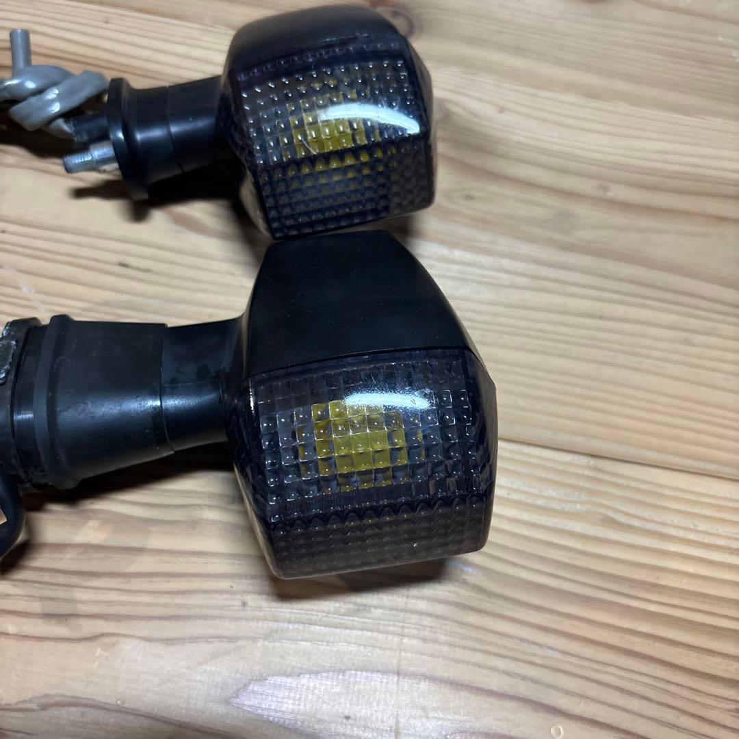 zrx1200 zrx1100純正ウインカー　ライトスモークレンズ付き