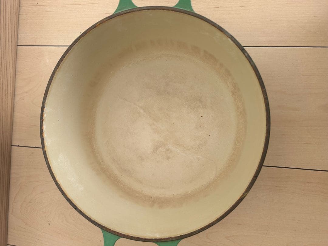 あーり LE CREUSET　ココット ロンド レーシンググリーン22cm