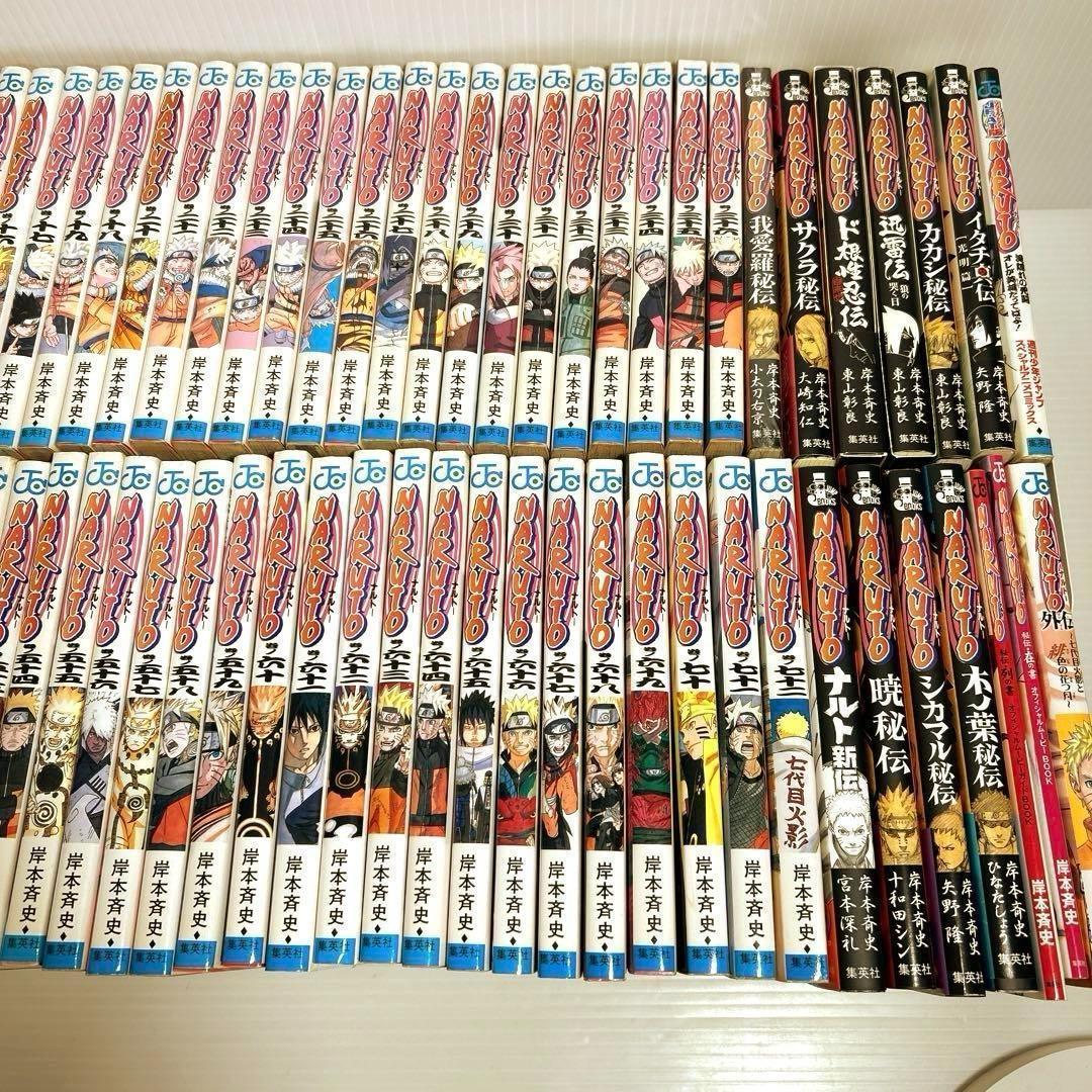【初版多数】NARUTO ナルト　全巻セット　全72巻　関連本14冊