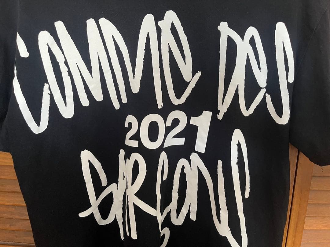 COMME DES GARÇONS 2021 ブラックTシャツ