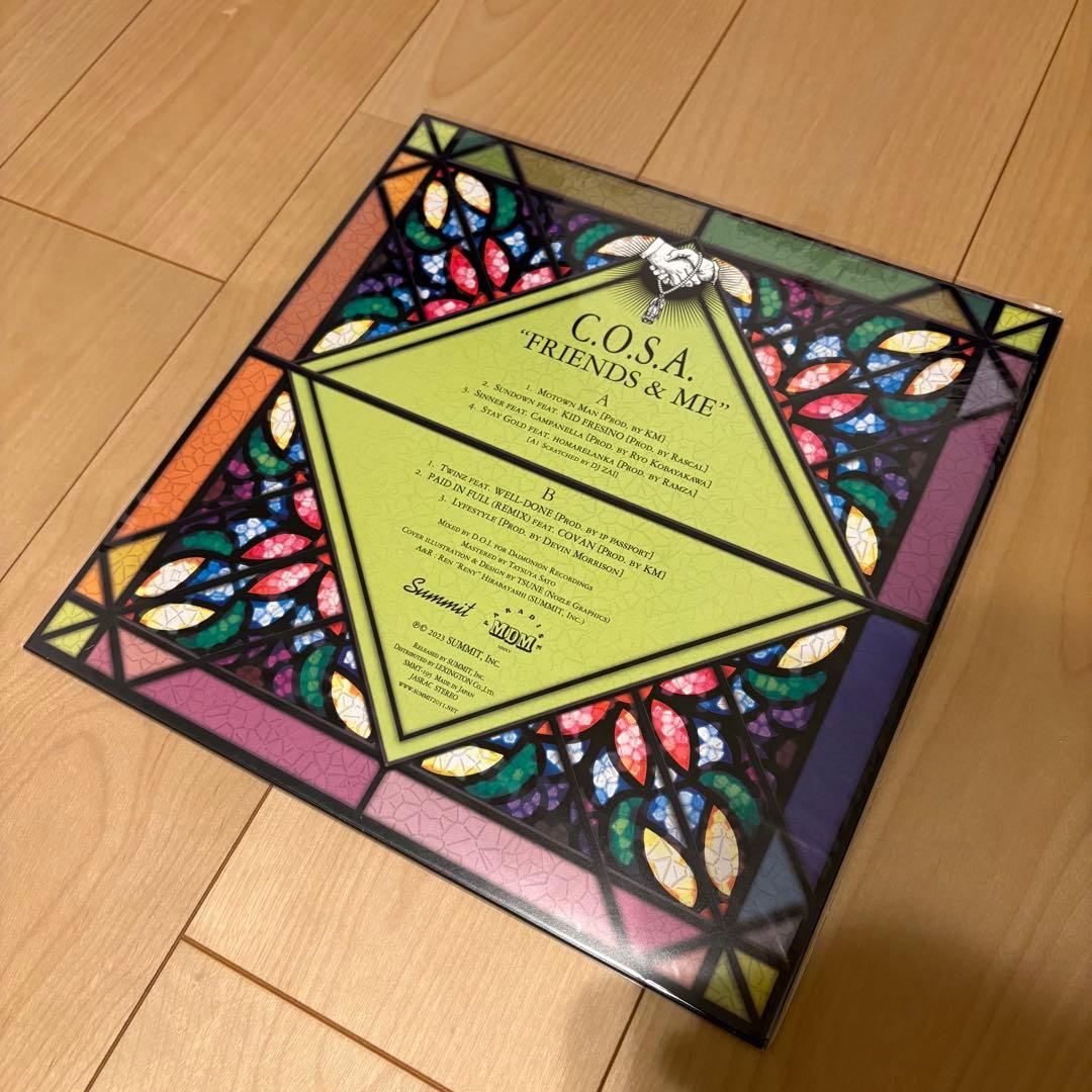 新品未開封 LP C.O.S.A./FRIENDS&ME レコード
