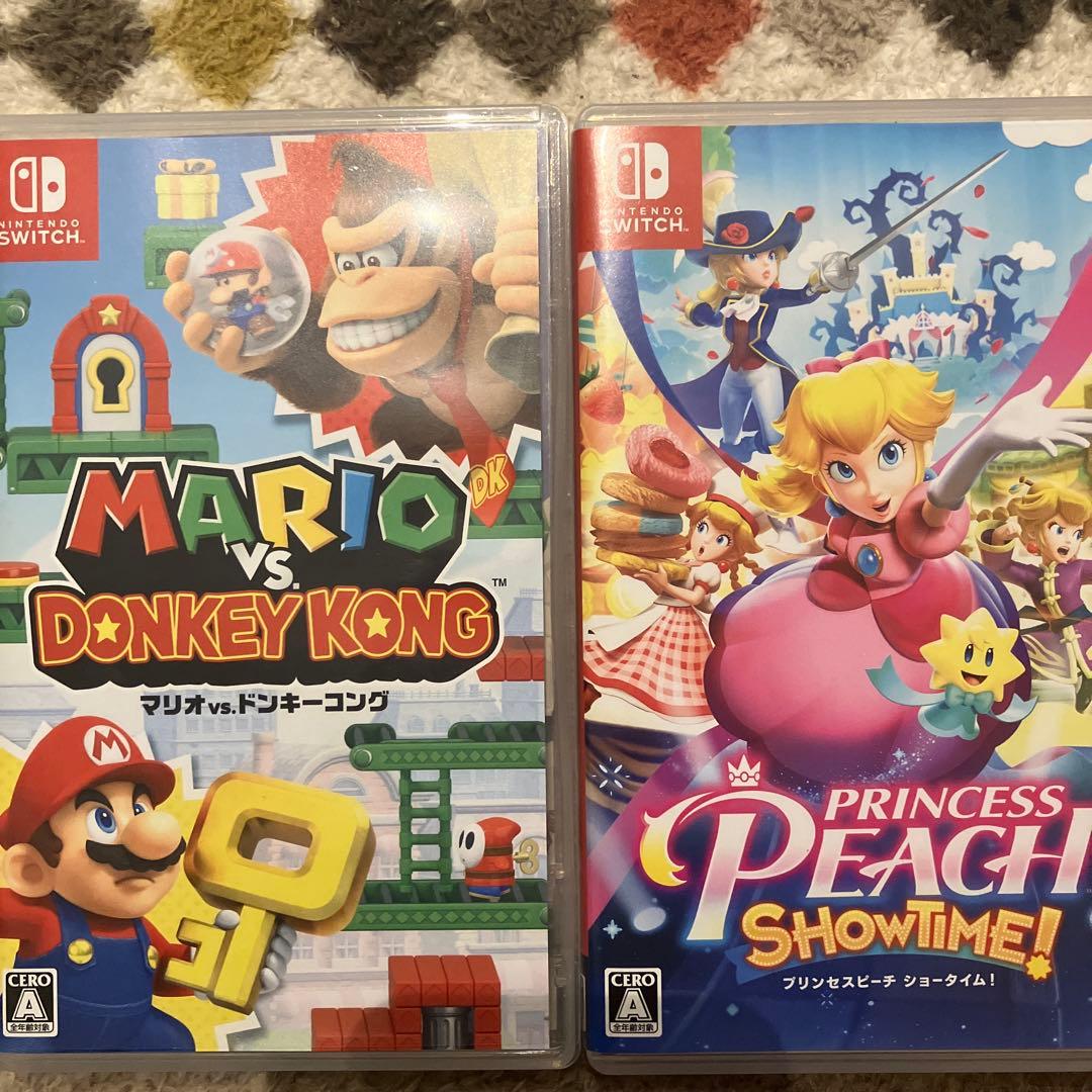 Mariovs.Donkey Kong &プリンセスピーチSHOTIME