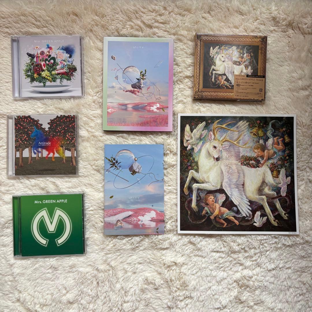 Mrs. GREEN APPLE まとめ売り CD グッズ ペンライト タオル