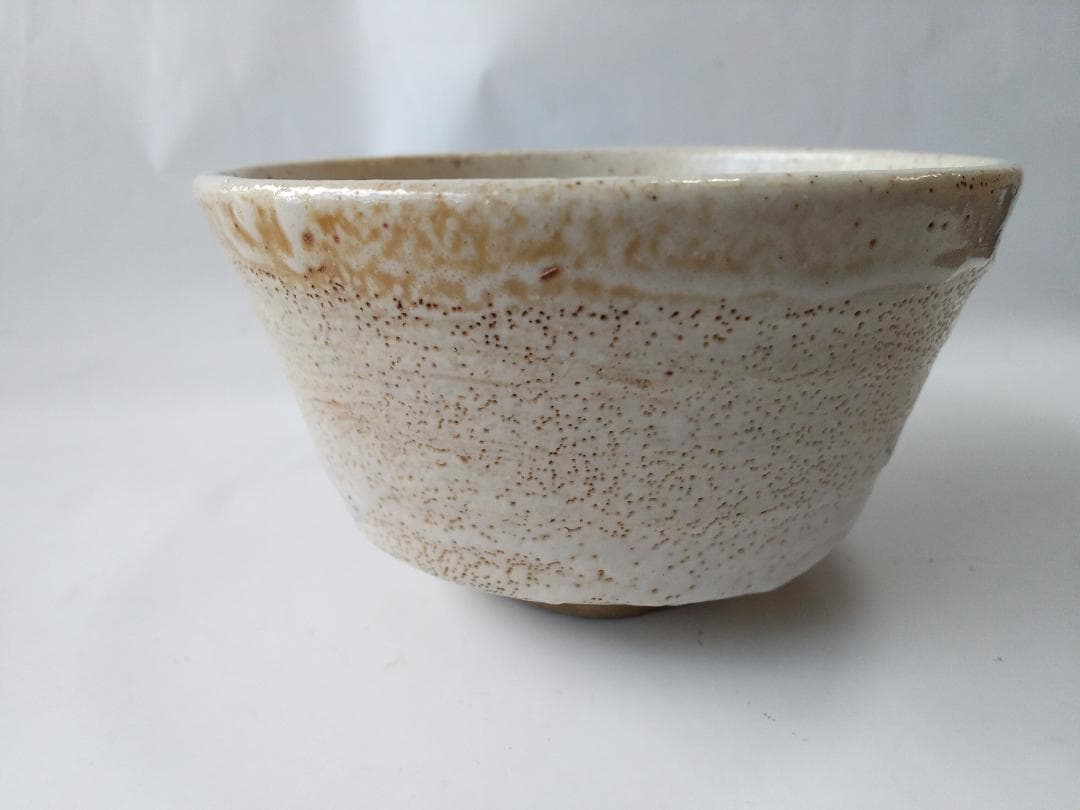 志野 野中春清 造 志野茶碗 茶碗 共箱 茶道具 茶器 抹茶碗 美品 です。