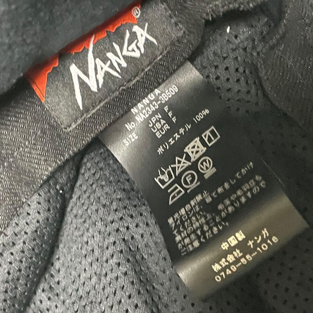 未使用に近い　ナンガ　NANGA POLARTEC EAR FLAP CAP