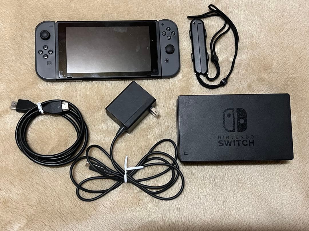 【動作確認済】Nintendo Switch 本体 グレー