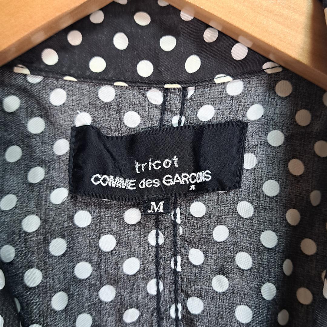 キュプラドットジャケット/tricot COMME des GARCONS/古着