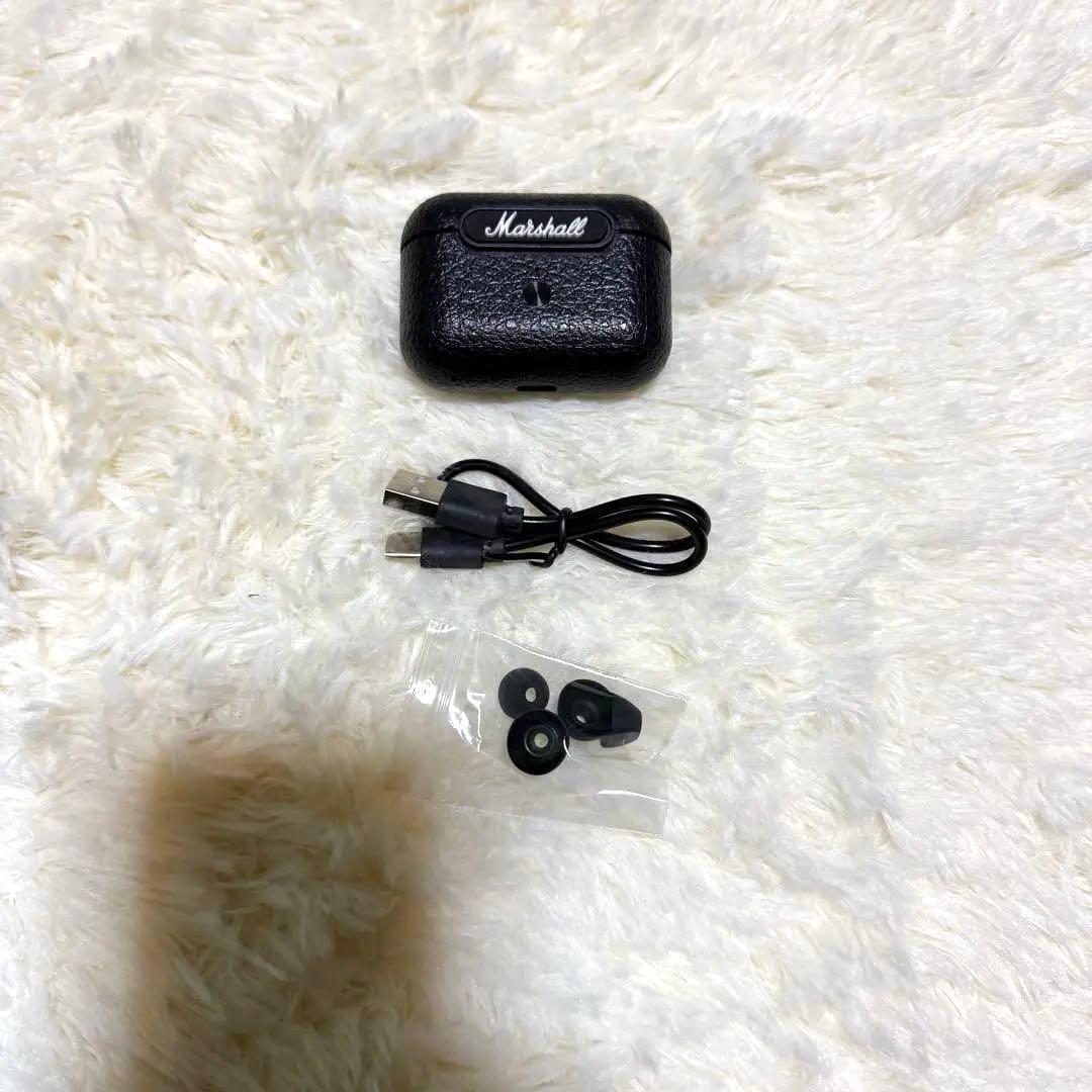【ほぼ新品】Marshall Motif A.N.Cワイヤレスイヤホン ブラック