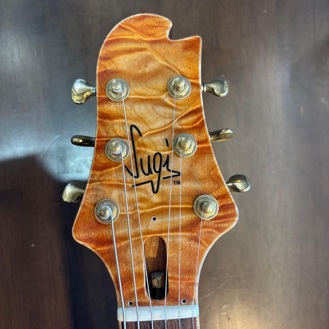 Sugi SH605 5AQM ハカランダ指板希少モデルレスポール