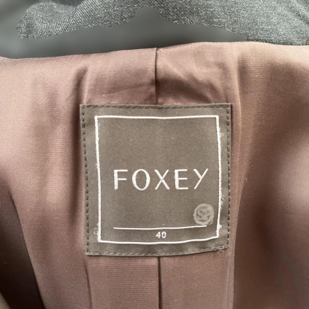 美品　FOXEY 中綿コート　40