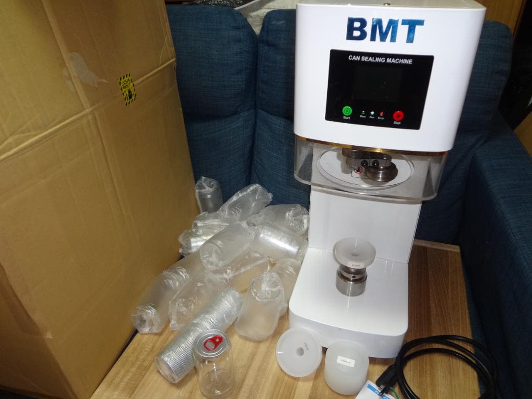 2022年製 美品 BMT 自動型缶シーリングマシン RY-FGJ-100D