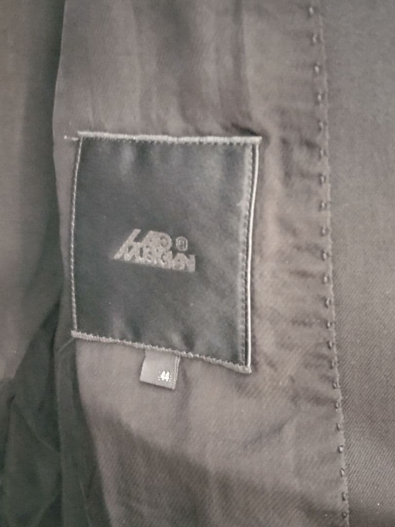 ラッドミュージシャン 黒・シングルブレスト スーツ size44 ヴィンテージ