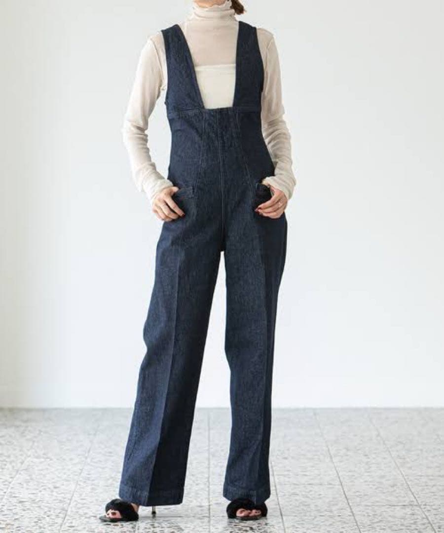 U by SPICK&SPAN MARGAUX コルセットジャンプスーツ25