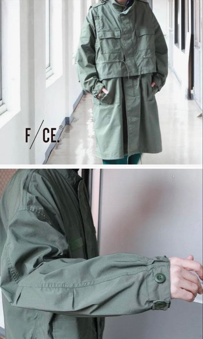 ジャケット・アウター F/CE. M-65 LAYERED COAT