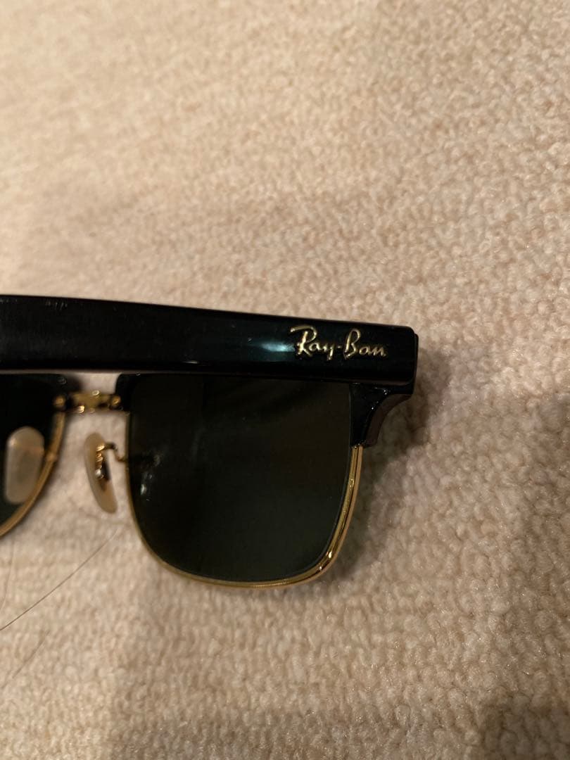 ハンちゃん Ray-Ban サングラス ブラック/ゴールド