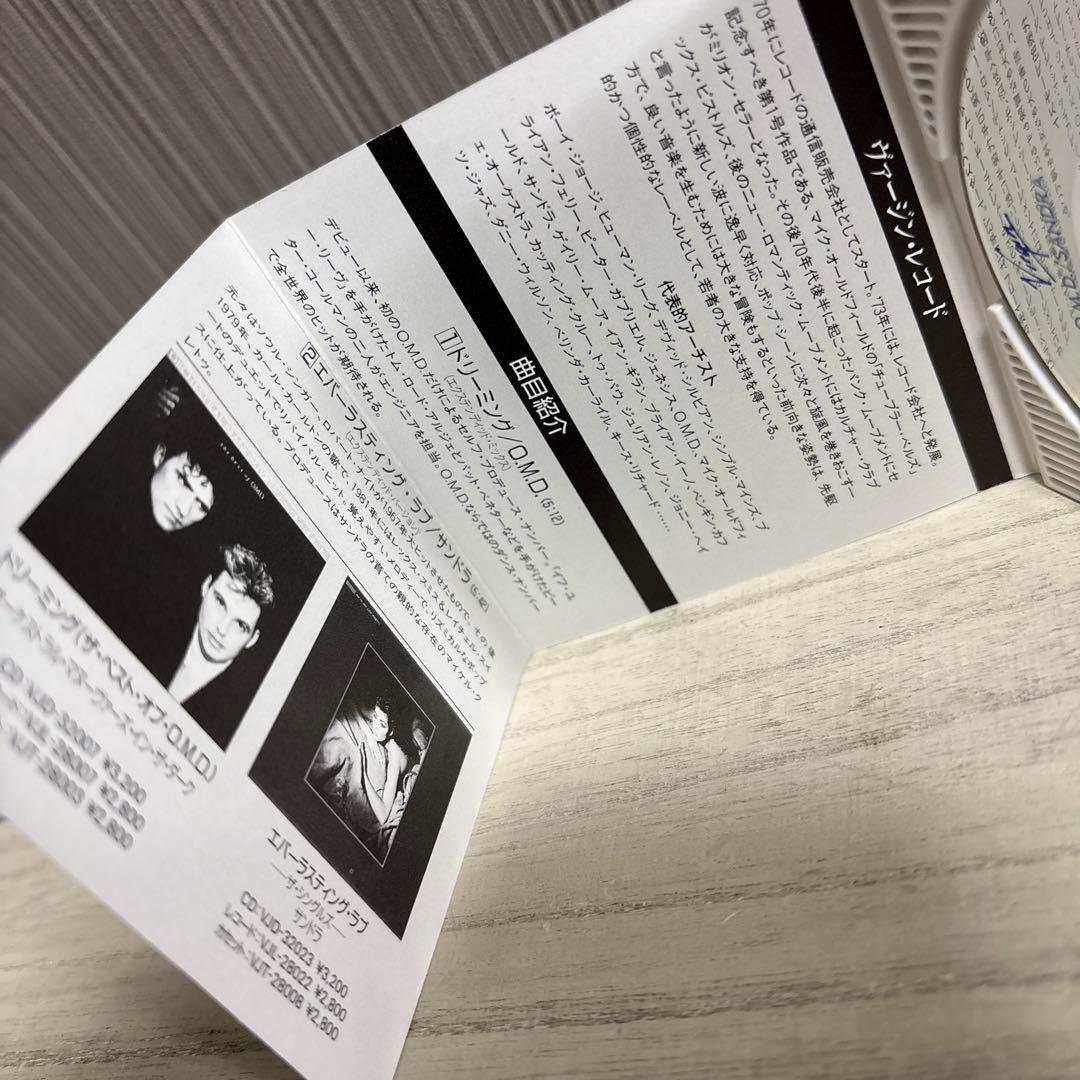 Sandra OMD 8cmCD 非売品 Virgin Japan Promo