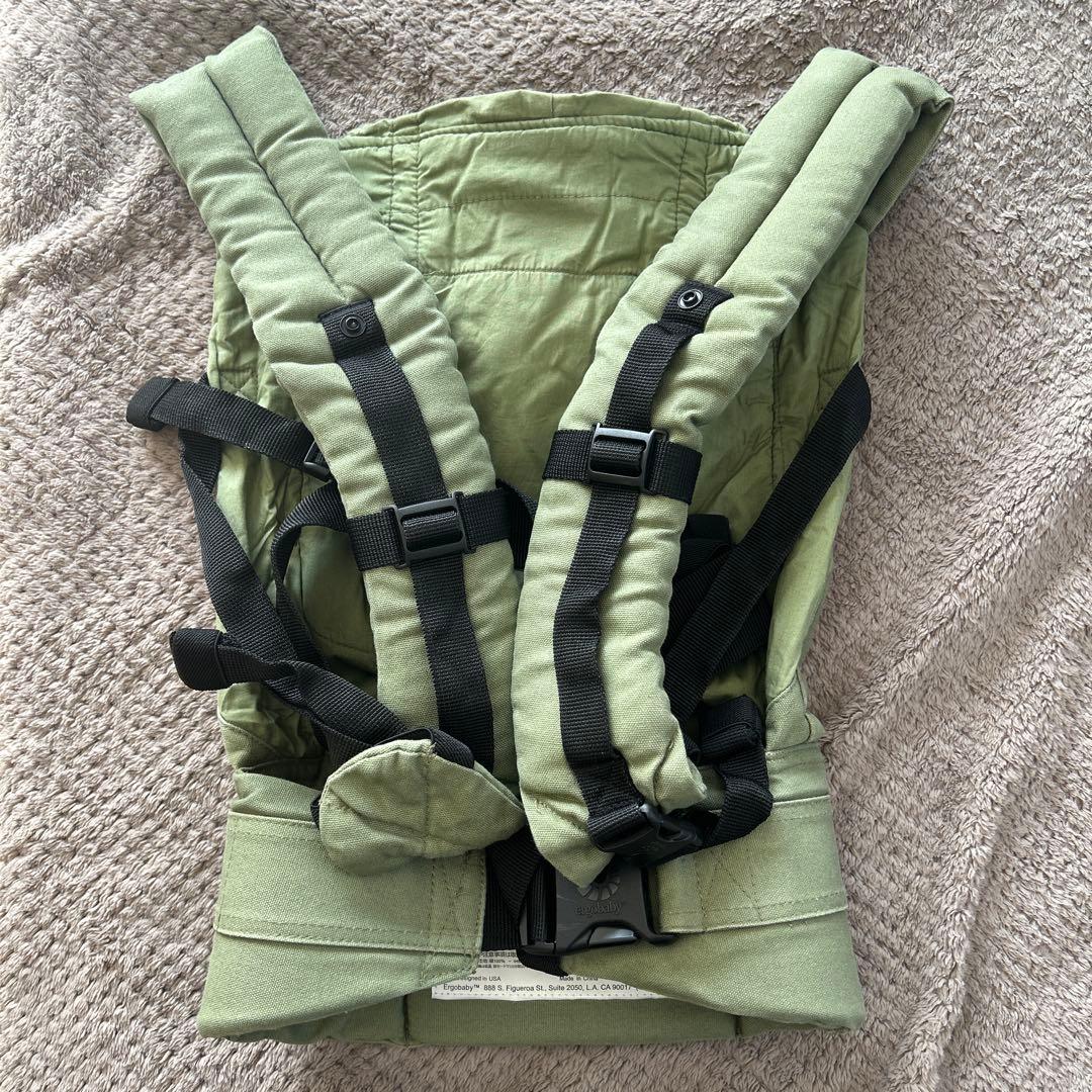 【新品、未使用】値下げ！エルゴベビー　ベビーキャリア　カーキ
