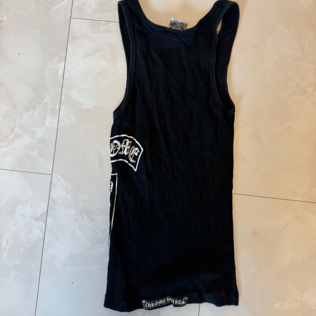 本物保証★Chrome Hearts★超レア！ストーン付き！メンズタンクM