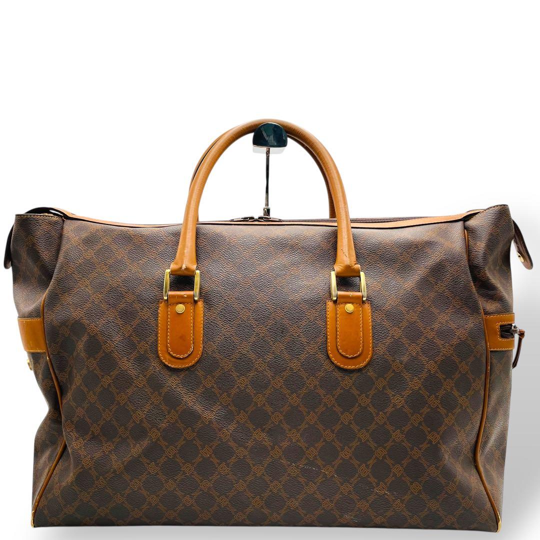良品 BALLY ボストンバッグ レザー ブラウン 大容量 肩掛け