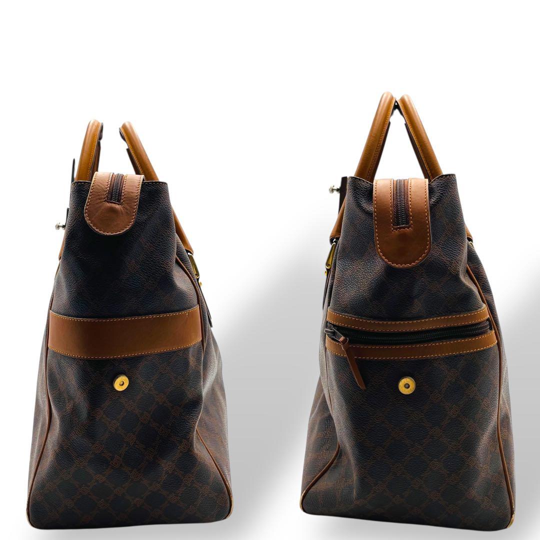 良品 BALLY ボストンバッグ レザー ブラウン 大容量 肩掛け
