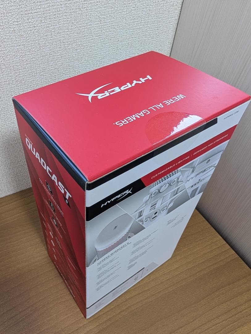 HyperX QuadCast S USBスタンドマイク