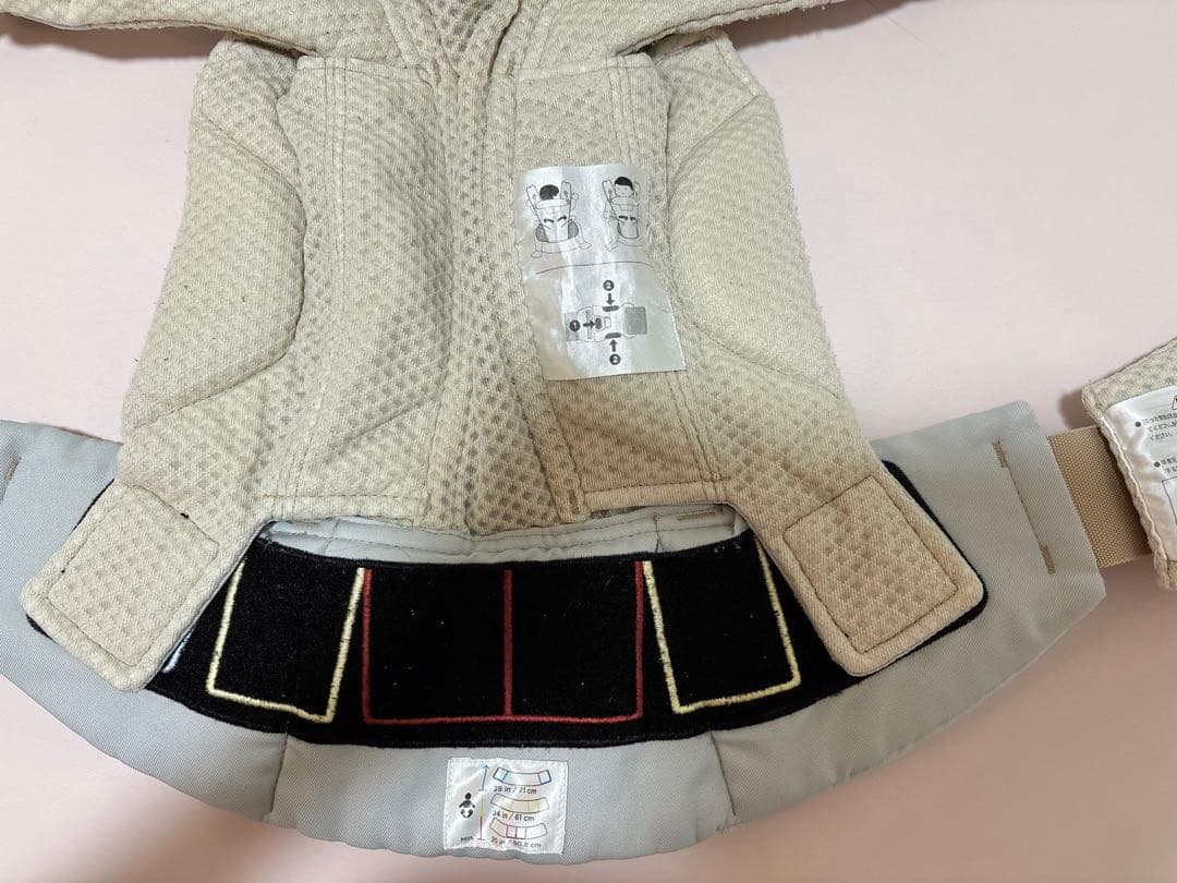 【美品】エルゴ　オムニブリーズ　サンドベージュ