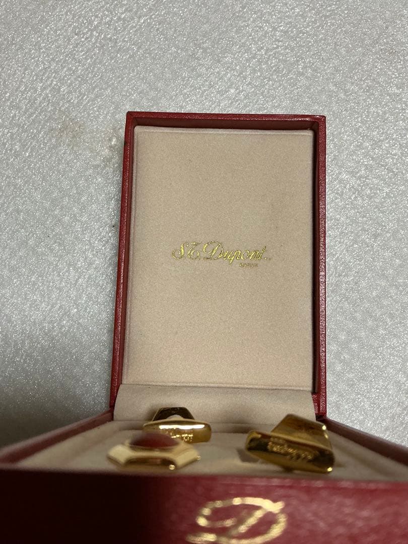 ST・デュポン／PARIS。高級カフスセット。【新品未使用品】。