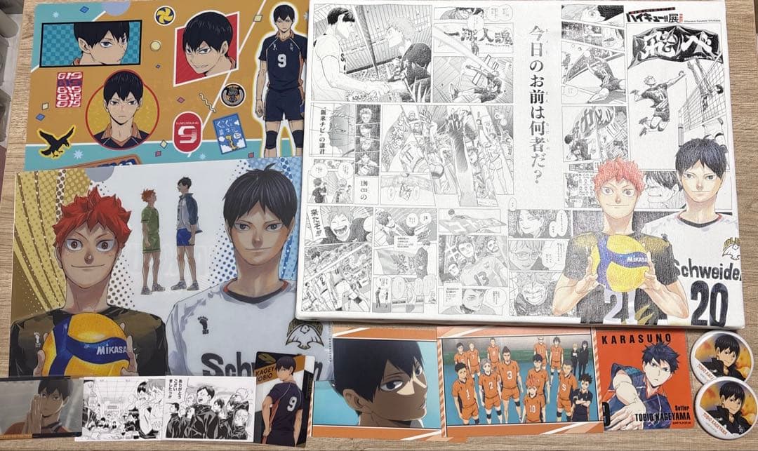 ハイキュー 影山飛雄 グッズセット イラストアートボード