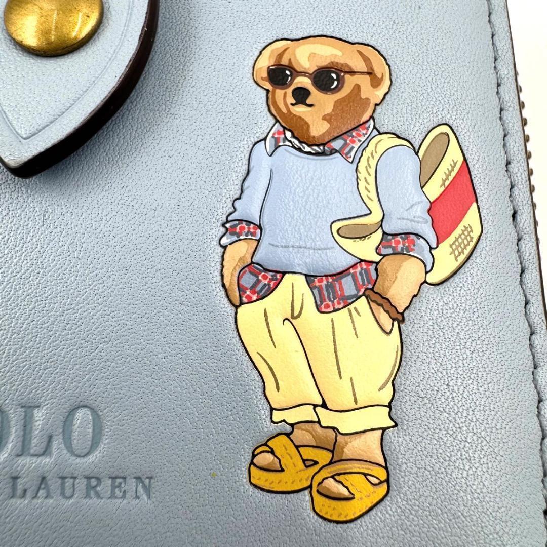 ✨極美品✨POLO RALPH LAUREN　ポロベア　コンパクト　ウォレット