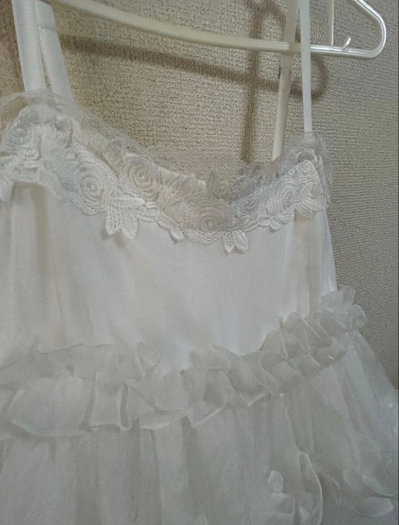【ru】トリートユアセルフSoft veil camisole dress