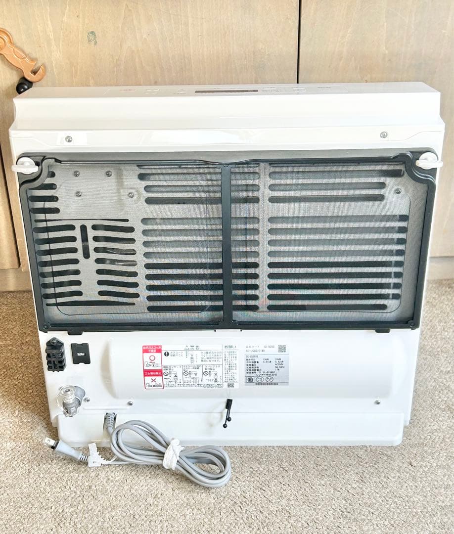 【美品】リンナイ RC-U5801E-WH ガスファンヒーター 都市ガス