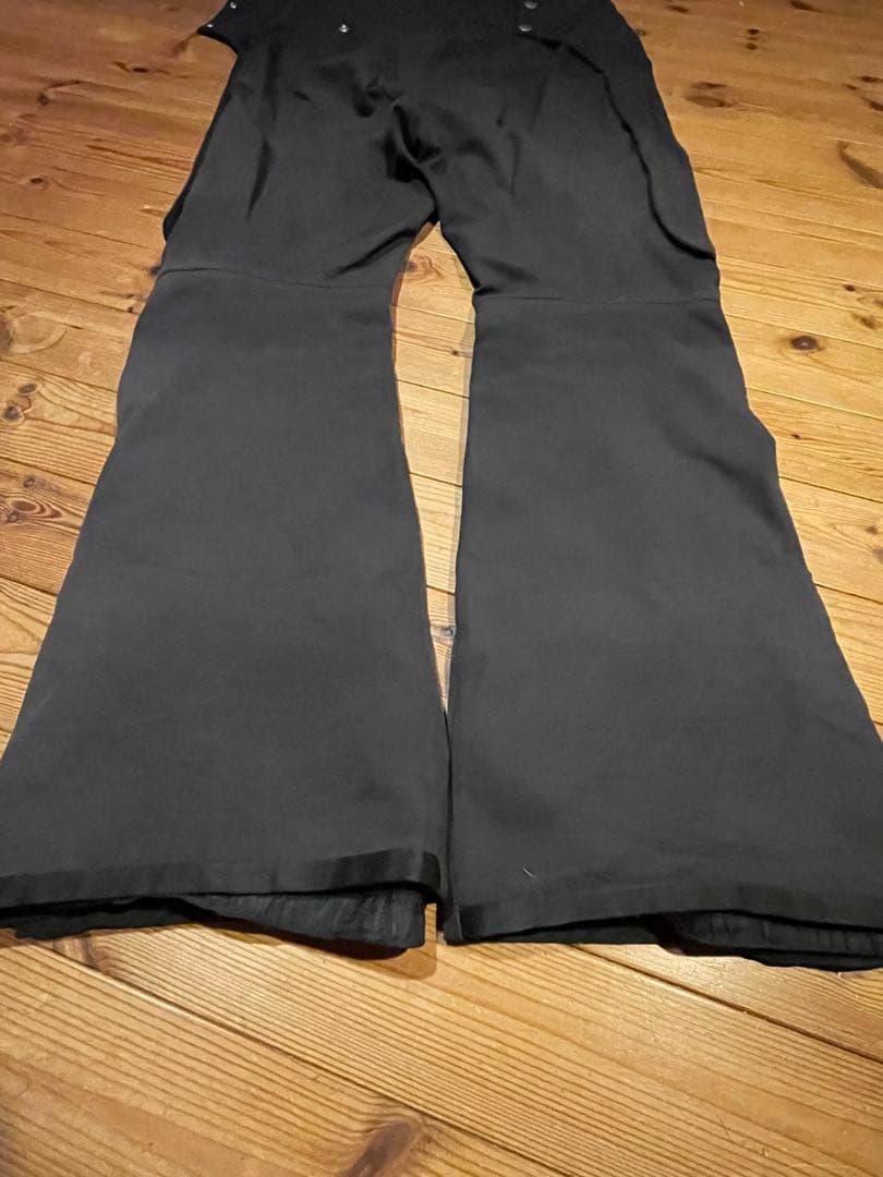 unfudge スノーボードウェア　ビブパンツ　ブラック　サイズM 中古品