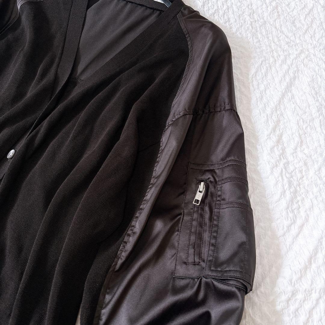 新品タグ付✨25ss 定価2万　PASSIONE ブラック カーディガン