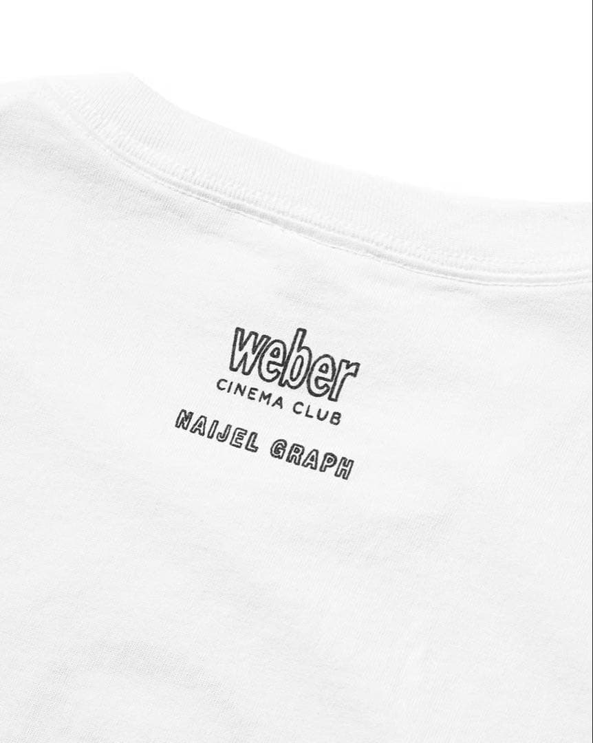 NAIJEL GRAPH × weber CINEMA CLUB T shirt
