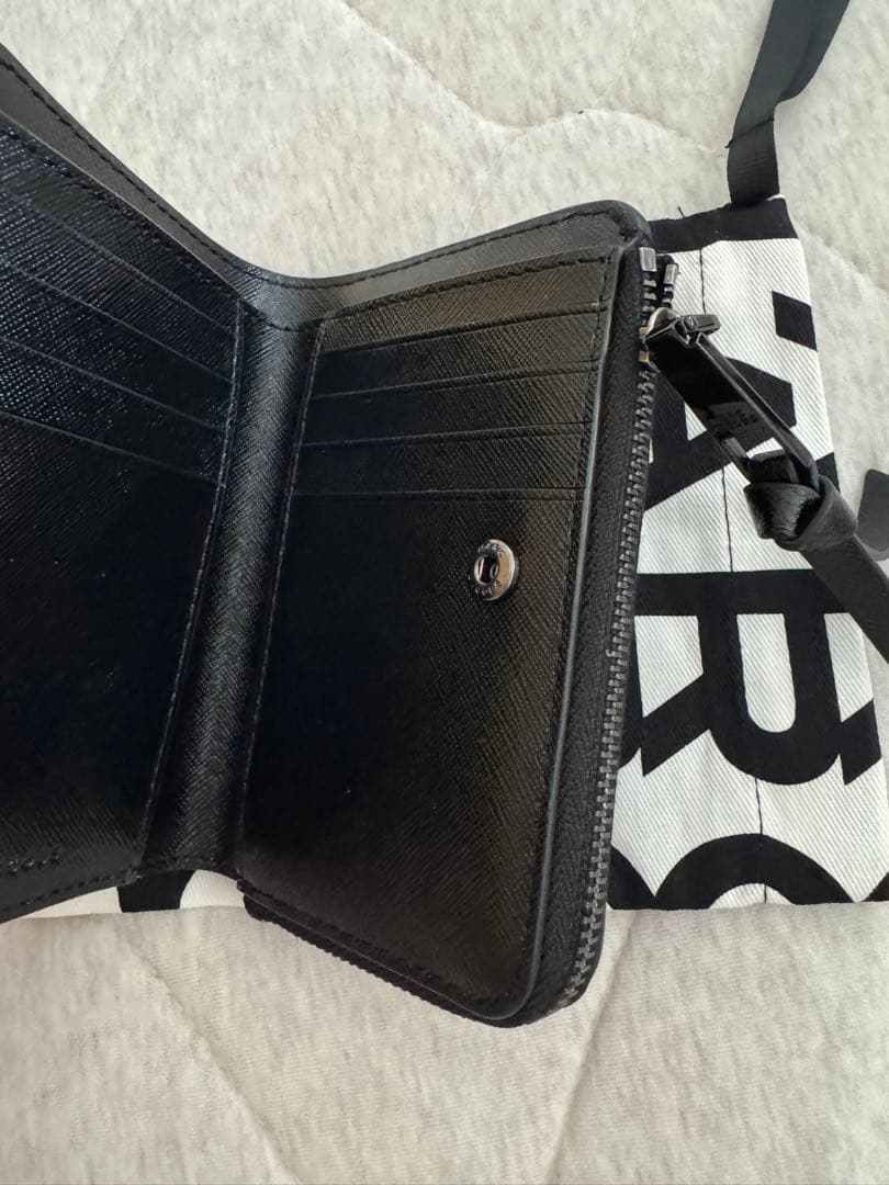 Marc Jacobs ブラック 二つ折り財布