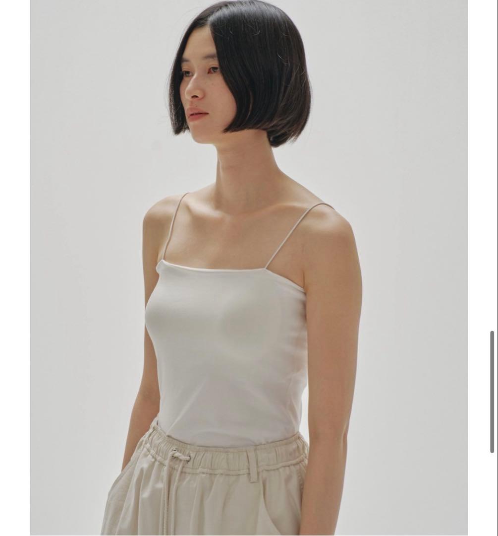 Cupin Flatseam Camisole エクリュ　新品未使用タグなし